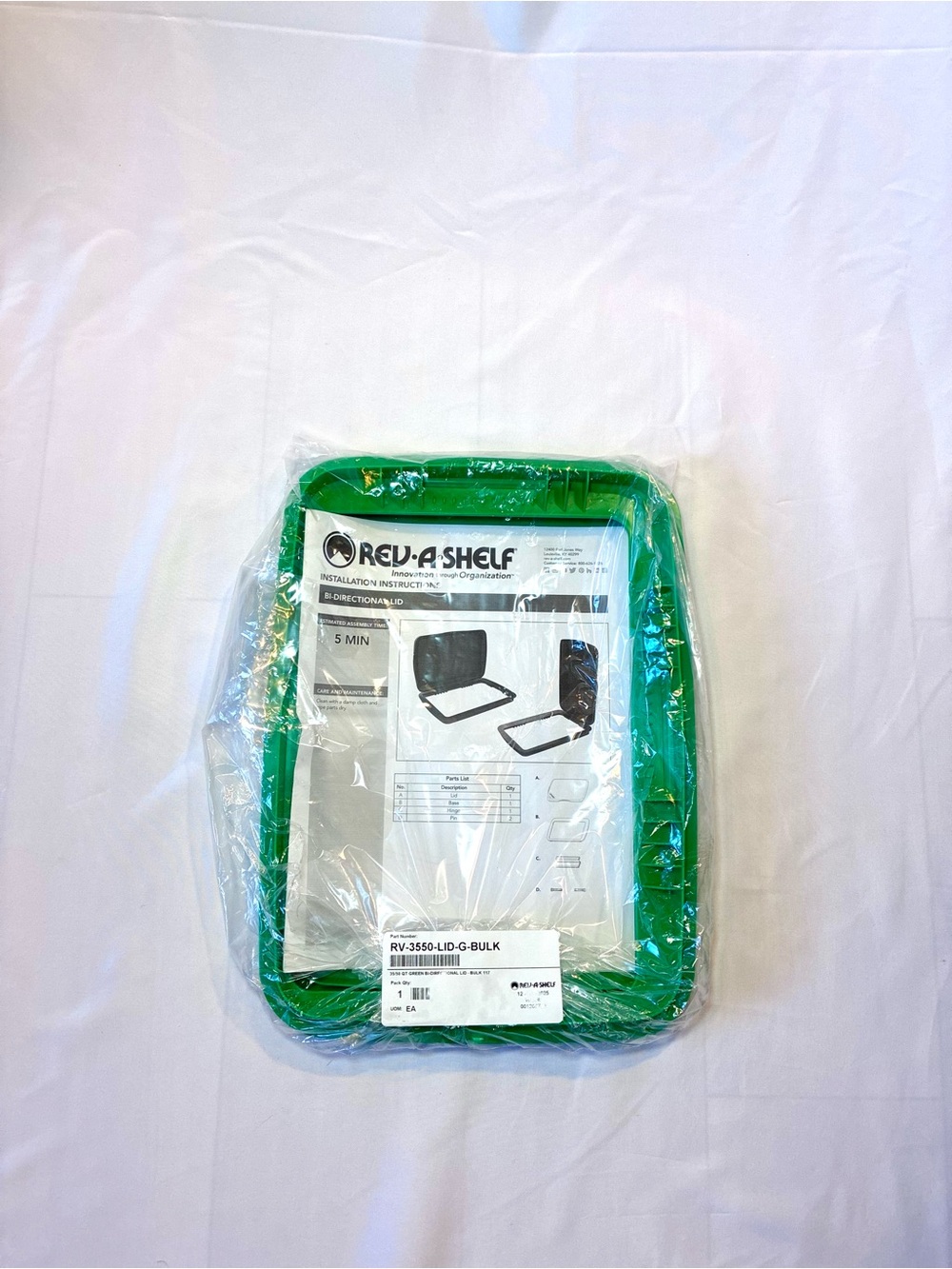 Rev-A-Shelf Trash Bin Lid